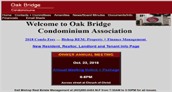 Desktop Screenshot of oakbridgenh.org