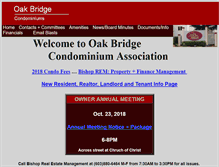 Tablet Screenshot of oakbridgenh.org